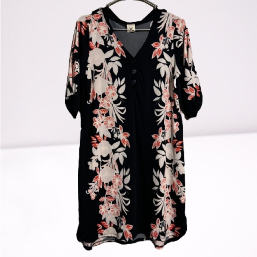 Navy blue Wrapper dress